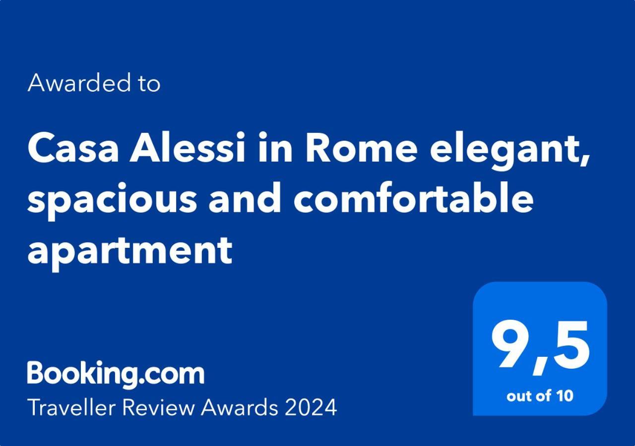 Casa Alessi In Rome Elegant, Spacious And Comfortable Apartment Bagian luar foto